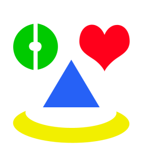 Logo representing vision of Mind, Heart, Interaction and Fun.