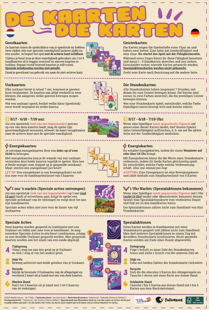 Spelregels | Spielregeln 24-7 Rally